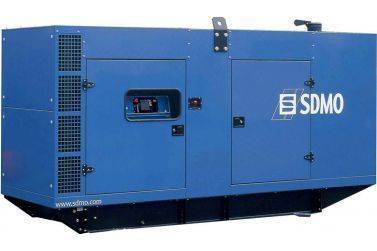 Дизельный генератор 300 квт SDMO V400C2 в кожухе